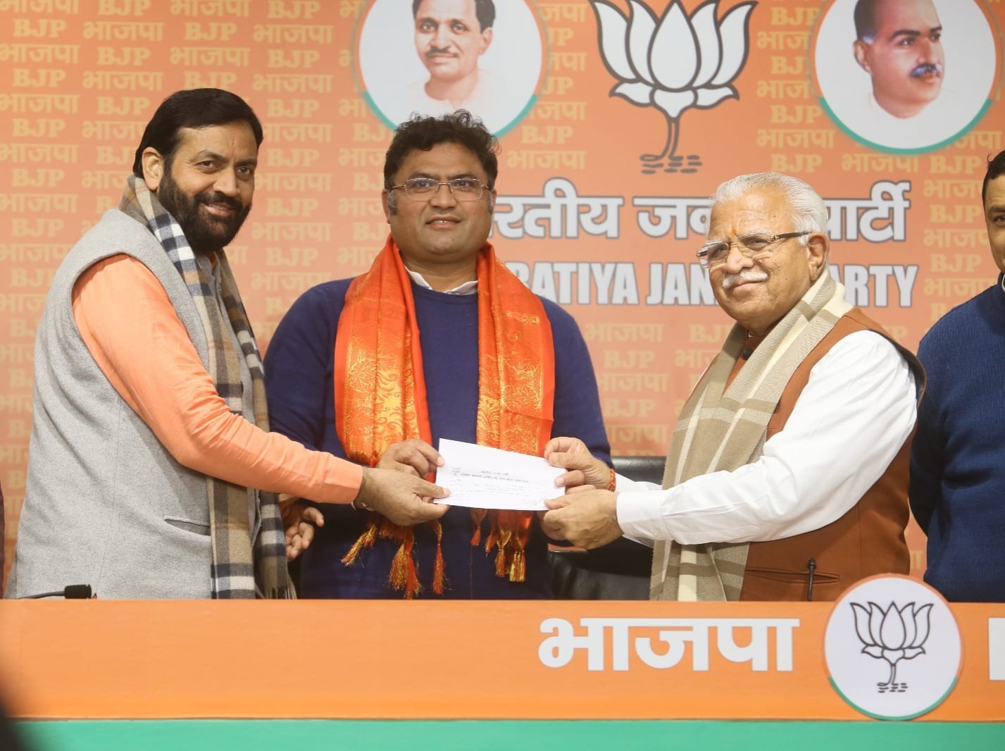 Ashok Tanwar Joins BJP, Marks Fourth Political Move in Five Years